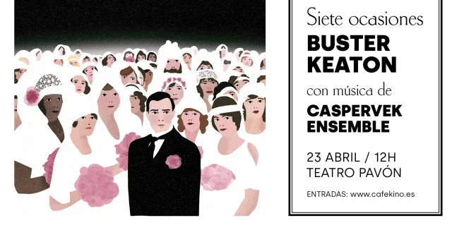 Café Kino proyecta dos clásicos de Buster Keaton con banda sonora en directo.