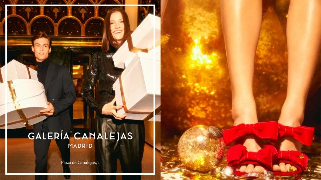 Moda, villancincos y comida de lujo: así se vive la Navidad en Galería Canalejas
