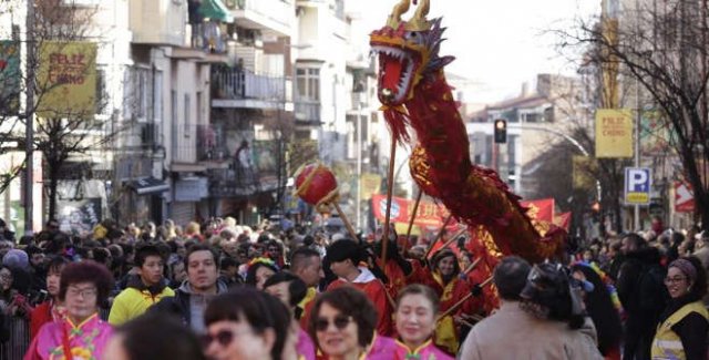 22 de enero. Gran desfile del Año Nuevo Chino