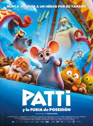 «Patti y La Furia de Poseidón» en cines el 21 de abril