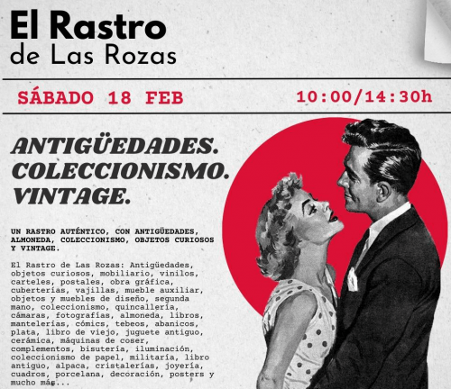 El Rastro de Las Rozas regresa con una nueva edición el 18 de febrero