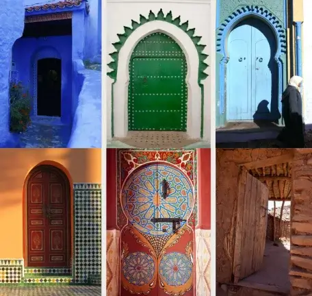 los colores culturales de marruecos
