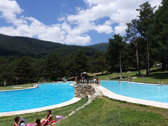 Las Berceas, la piscina natural en medio de la sierra de Madrid