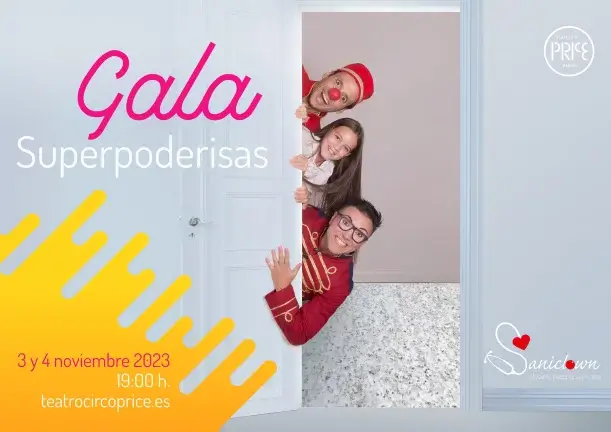 «SUPERPODERISAS», la Gala Solidaria de Sinaclown se celebra en noviembre en Madrid