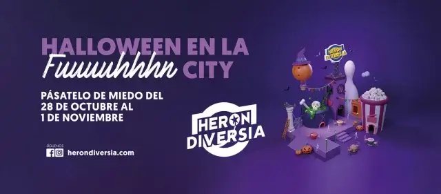 Heron Diversia celebra Halloween con una programación terrorífica y divertida donde los niños son los grandes protagonistas