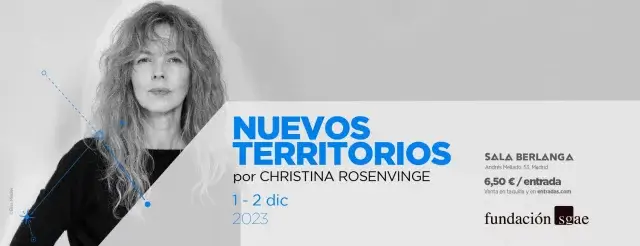 La Sala Berlanga de Madrid acoge Los Nuevos Territorios de Christina Rosenvinge