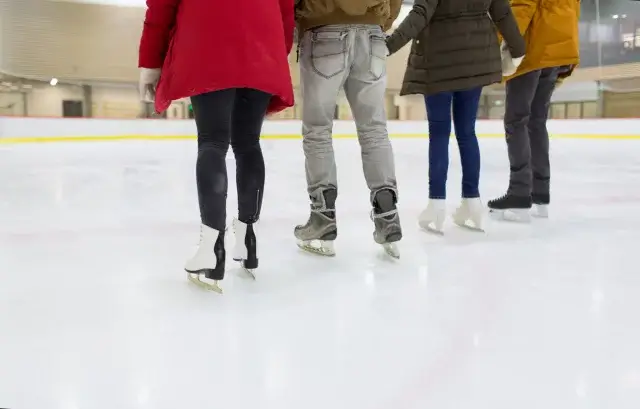 dónde patinar sobre hielo