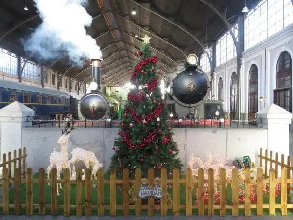 El Museo del Ferrocarril ya está listo para estas Navidades