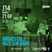 Andrés Coll Ibiza Sun Band en concierto en Madrid