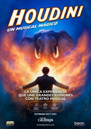 «Houdini, el musical mágico» llega a Madrid