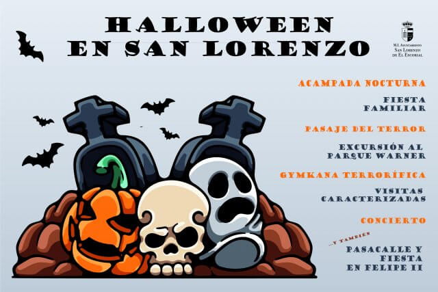 Actividades de miedo para celebrar Halloween en San Lorenzo de El Escorial