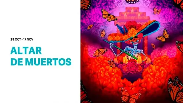 Altar de Muertos 2025 en el Fernán Gómez Centro Cultural de la Villa