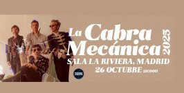 La Cabra Mecánica vuelve a La Riviera con un concierto cargado de clásicos