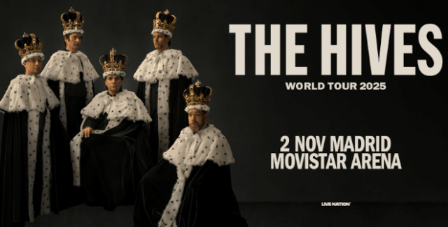 The Hives en concierto en el Movistar Arena