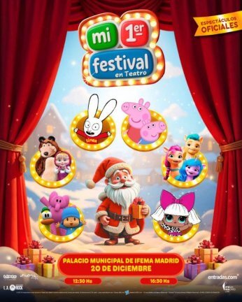 «Mi Primer Festival»: Pepa Pig, Pocoyó, My Little Pony y muchos personajes más