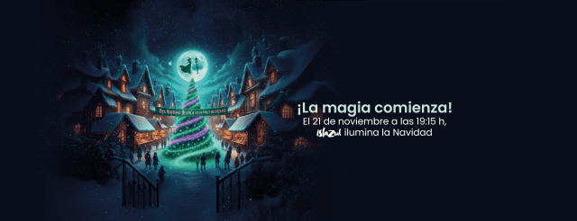 Islazul celebra el encendido de su árbol de Navidad con un hechizante espectáculo musical