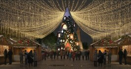 Vuelven el mercadillo y la pista de hielo de La Navideña