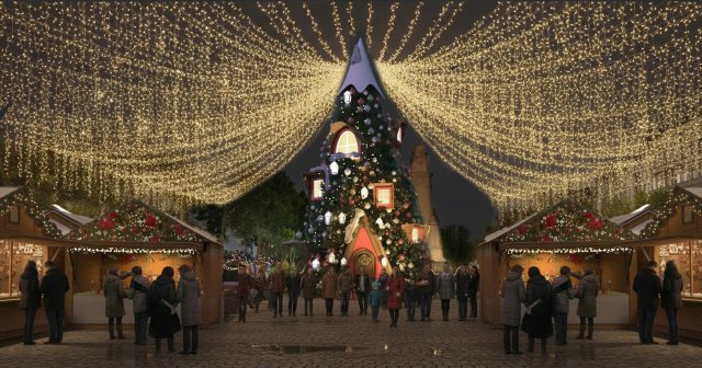 Vuelven el mercadillo y la pista de hielo de La Navideña