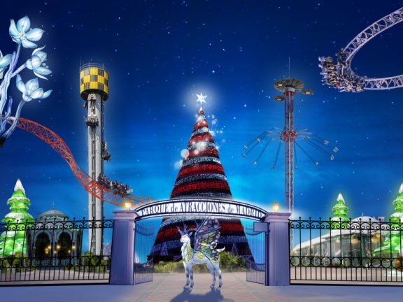 Llega la magia de la Navidad a Parque de Atracciones