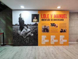 Lole y Manuel protagonistas de Miradas Flamenkas