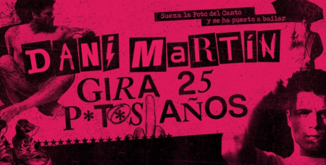 Dani Martín celebra 25 años de carrera con una gira exclusiva en Madrid