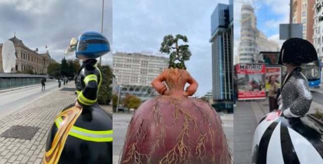 Regresa la exhibición de meninas gigantes a las calles de Madrid