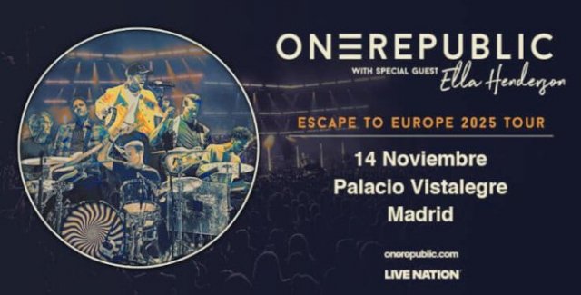 OneRepublic en concierto