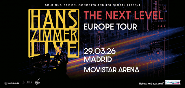 «Hans Zimmer Live: The Next Level», el tour de Zimmer llegará a Madrid