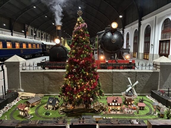 El Tren de la Navidad y más actividades en el Museo del Ferrocarril