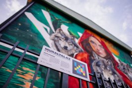«Muraltalaz», más de 20 murales urbanos y una obra interactiva