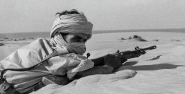 Exposición de fotografía de guerra Arturo Pérez-Reverte