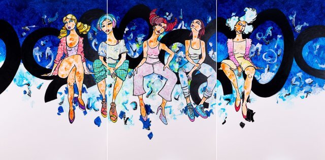 Exposición de Álvaro Peña: comic, ilustración, pop art, informalismo y expresionismo