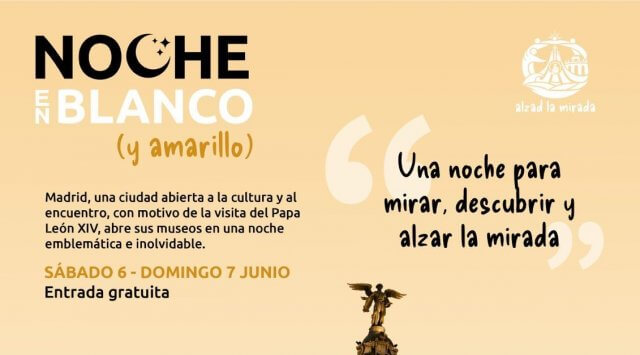 Noche en Blanco (y Amarillo) 2026: museos abiertos de madrugada, exposiciones gratis y planes culturales únicos