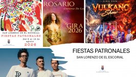 Rosario, Pignoise y un eclipse total de Sol: así serán las Fiestas de San Lorenzo de El Escorial 2026