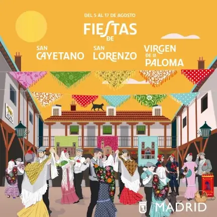 Fiestas de San Lorenzo 2026: Lavapiés celebra cuatro días de música, tradición y actividades para toda la familia