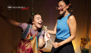Una de las obras de teatro de Microteatro para niños