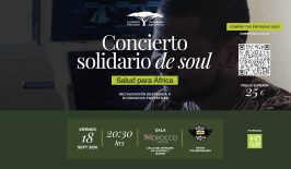 Concierto solidario «Salud para África» 2026: soul y solidaridad en Madrid