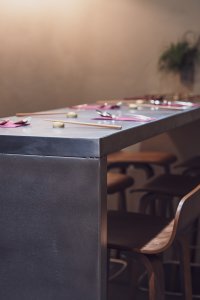 Detalle comedor Santoku Barrio