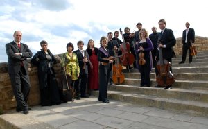 Grupo en concierto en el Festival de Música Antigua de Aranjuez