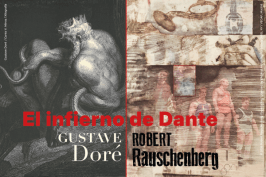 Cartel de la exposición el Infierno de Dante