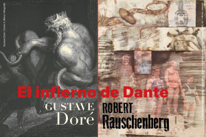 Cartel de la exposición el Infierno de Dante