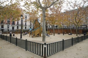 área de juego infantil en Madrid