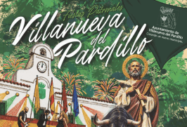 Recorte del cartel de Fiestas de Villanueva del Pardillo 2026