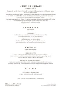 menú homenaje a Enrique Paños pag.1
