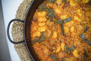 Foto de un arroz de L´Albufera