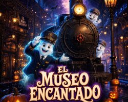 Halloween en el museo del ferrocarril