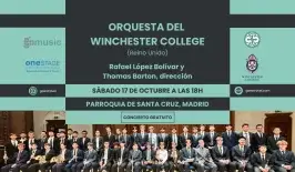 La Joven Orquesta del Winchester College actúa gratis en Madrid