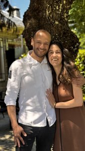 Foto de Jaime Monzón y Aída González, dueños de La Mesa de Guadarrama