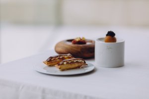 Foto de un plato de Lumen, en Santander