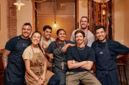 Foto del grupo de cocineros de Pacto de Causas
